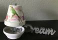 Teelichtofen Teelichtkamin  25 cm inkl 3 Teelichter - Vogel