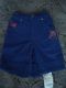 Größe 110 Azurblaue feincord Shorts
