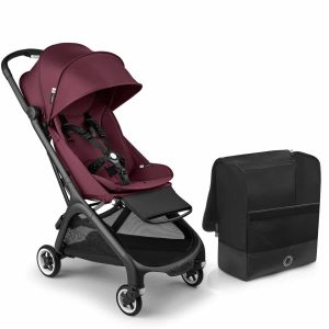 Bugaboo Butterfly komplett inkl. gratis Transporttasche kirschrot