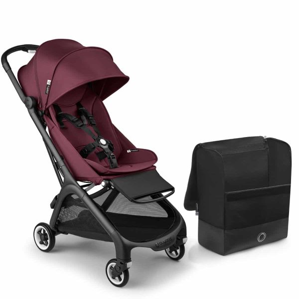 Bugaboo Butterfly komplett inkl. gratis Transporttasche kirschrot