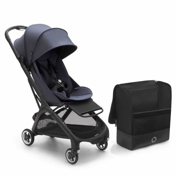 Bugaboo Butterfly komplett inkl. gratis Transporttasche sturmblau