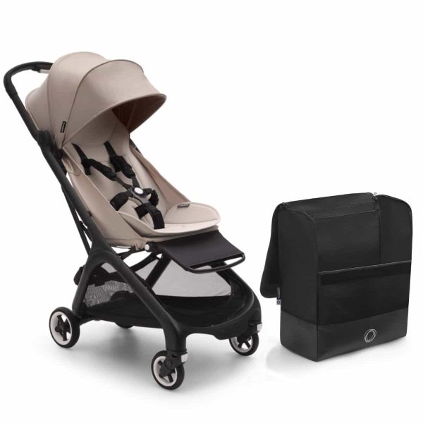 Bugaboo Butterfly komplett inkl. gratis Transporttasche wüstenbeige