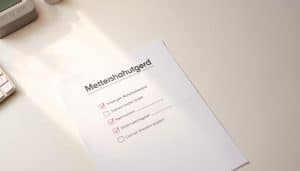Checkliste Mutterschaftsgeld