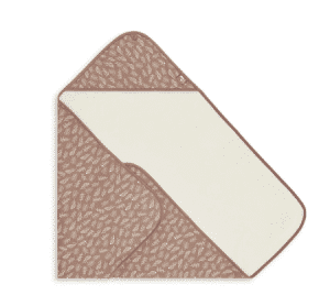 Jollein Kapuzenbadetuch 75x75 cm Chestnut