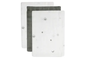 Jollein Waschhandschuh - 3er Pack Olive