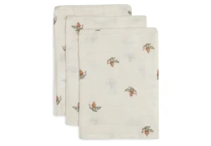 Jollein Waschhandschuh - 3er Pack Rose