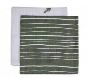 Jollein Waschlappen - 2er Pack Green