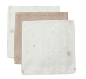 Jollein Waschlappen - 2er Pack Ivory