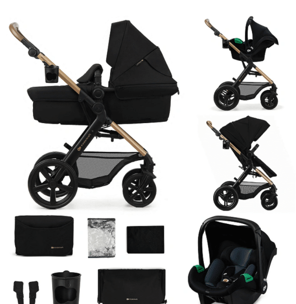 Kinderkraft 3in1 Kombikinderwagen MOOV 2 XL schwarz