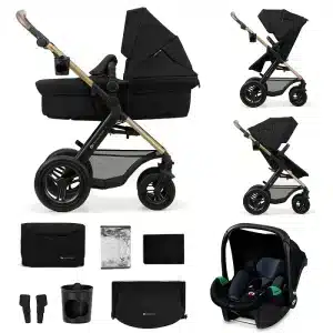 Kinderkraft Kinderwagen 3in1 Moov 2 Air black