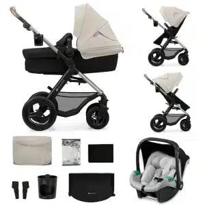 Kinderkraft Kinderwagen 3in1 Moov 2 Air dove grey