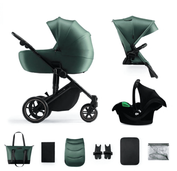 Kinderkraft Kinderwagen 3in1 PRIME 2 PRO Grün