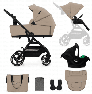 Kinderkraft Kinderwagen 3in1 YOXI beige