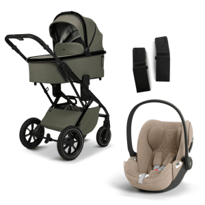 Moon PIU 2025 3in1 Set inkl. Cybex Cloud T Plus i-Size Moos/Cozy Beige
