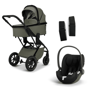 Moon PIU 2025 3in1 Set inkl. Cybex Cloud T Plus i-Size Moos/Sepia Black