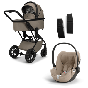 Moon PIU 2025 3in1 Set inkl. Cybex Cloud T Plus i-Size Mud/Cozy Beige