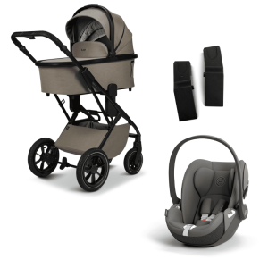 Moon PIU 2025 3in1 Set inkl. Cybex Cloud T Plus i-Size Mud/Mirage Grey