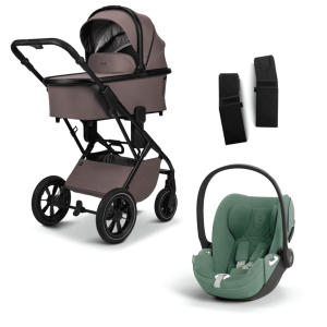 Moon PIU 2025 3in1 Set inkl. Cybex Cloud T Plus i-Size Tonka/Leaf Green