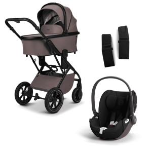 Moon PIU 2025 3in1 Set inkl. Cybex Cloud T Plus i-Size Tonka/Sepia Black