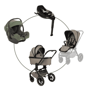 Moon Resea+ Mud inkl. Joie i-Base Encore mit i-Gemm 3