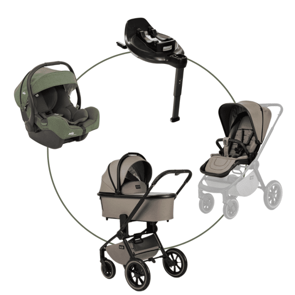 Moon Resea+ Mud inkl. Joie i-Base Encore mit i-Gemm 3