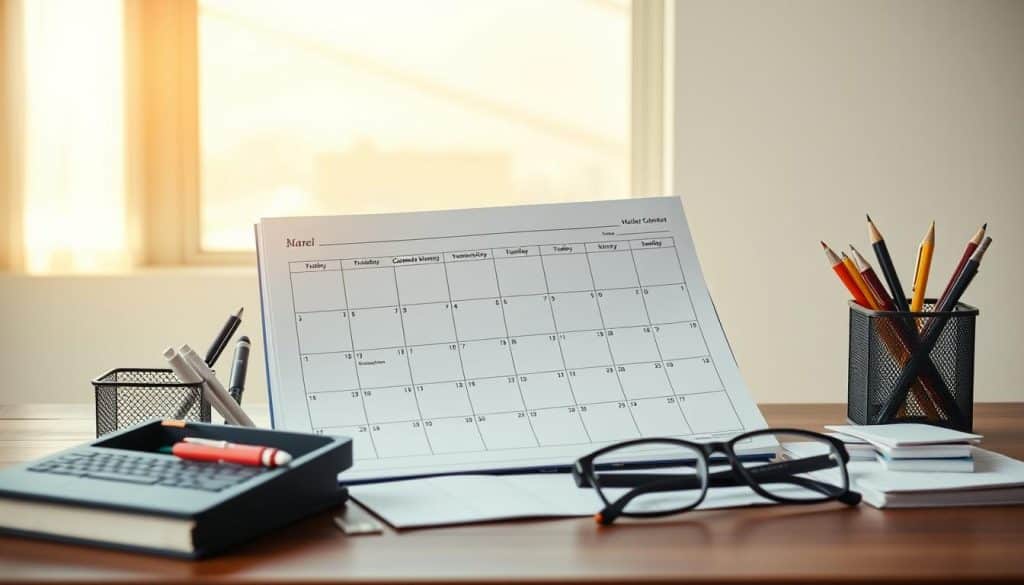 Schülerkalender und Zeitmanagement