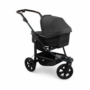 TFK Mono 3 Kombikinderwagen Luftkammer Radset - anthrazit mit roten Highlights