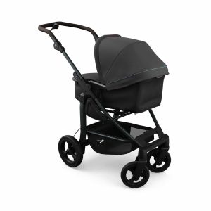 TFK Mono 4 Kombikinderwagen Luftkammer Radset - anthrazit mit roten Highlights