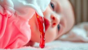 Warum ist der Urin meines Babys rot?
