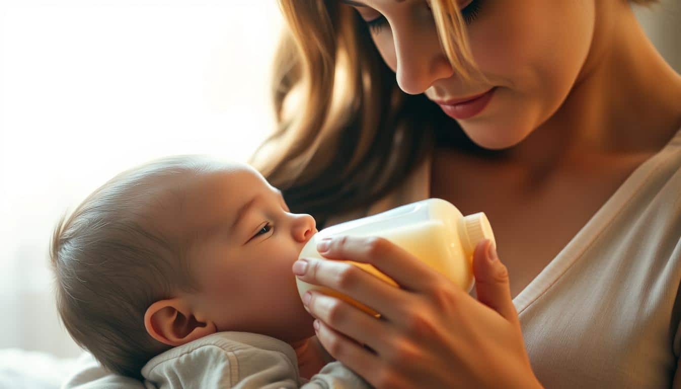 Wie viel Milchnahrung sollte mein Kind trinken?